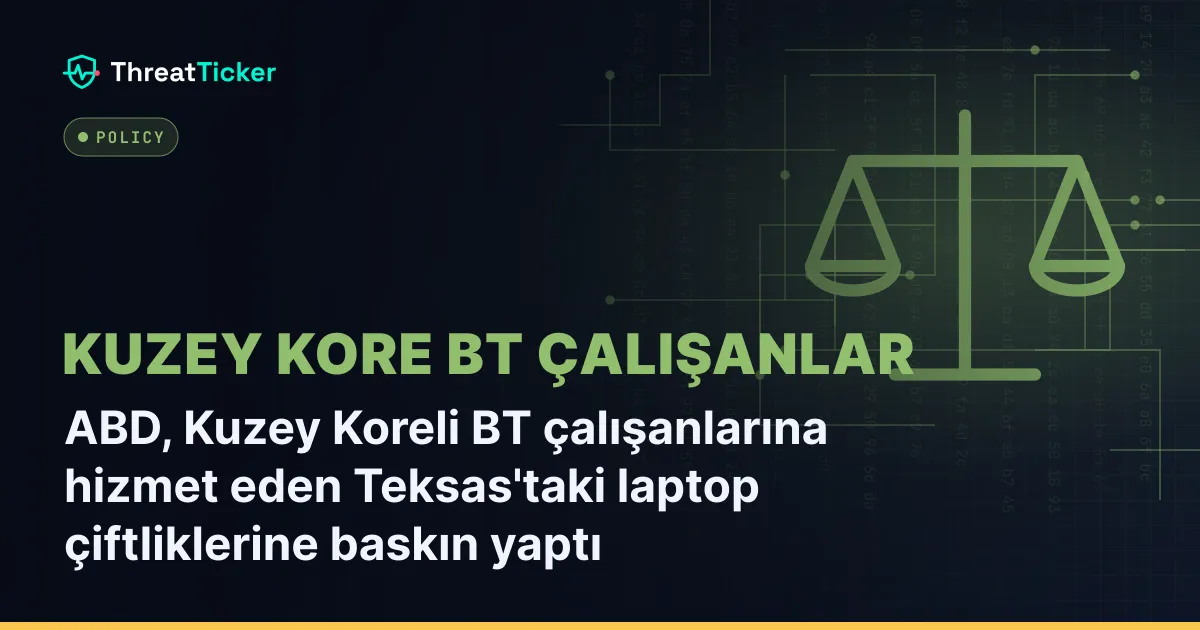 ABD, Kuzey Koreli BT çalışanlarına hizmet eden Teksas'taki laptop çiftliklerine baskın yaptı