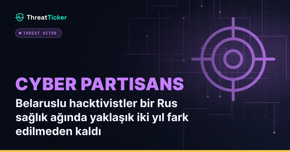 Belaruslu hacktivistler bir Rus sağlık ağında yaklaşık iki yıl fark edilmeden kaldı
