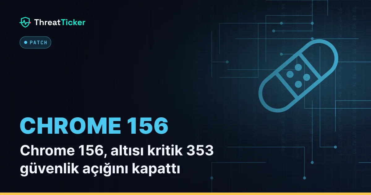Chrome 156, altısı kritik 353 güvenlik açığını kapattı