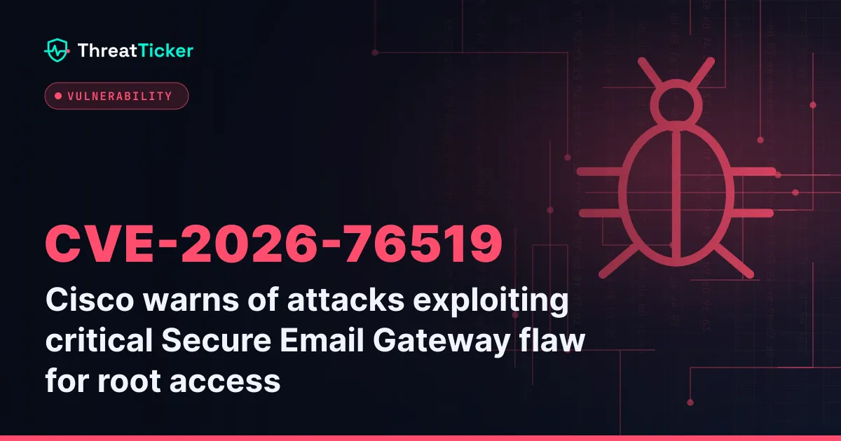 Cisco warns of attacks exploiting critical Secure Email Gateway flaw for root access