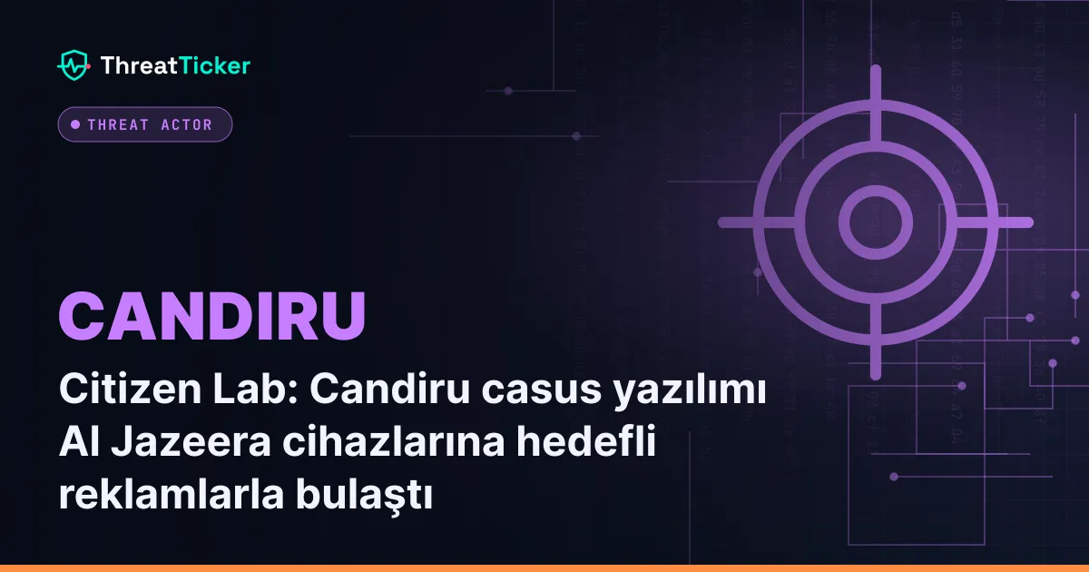 Citizen Lab: Candiru casus yazılımı Al Jazeera cihazlarına hedefli reklamlarla bulaştı