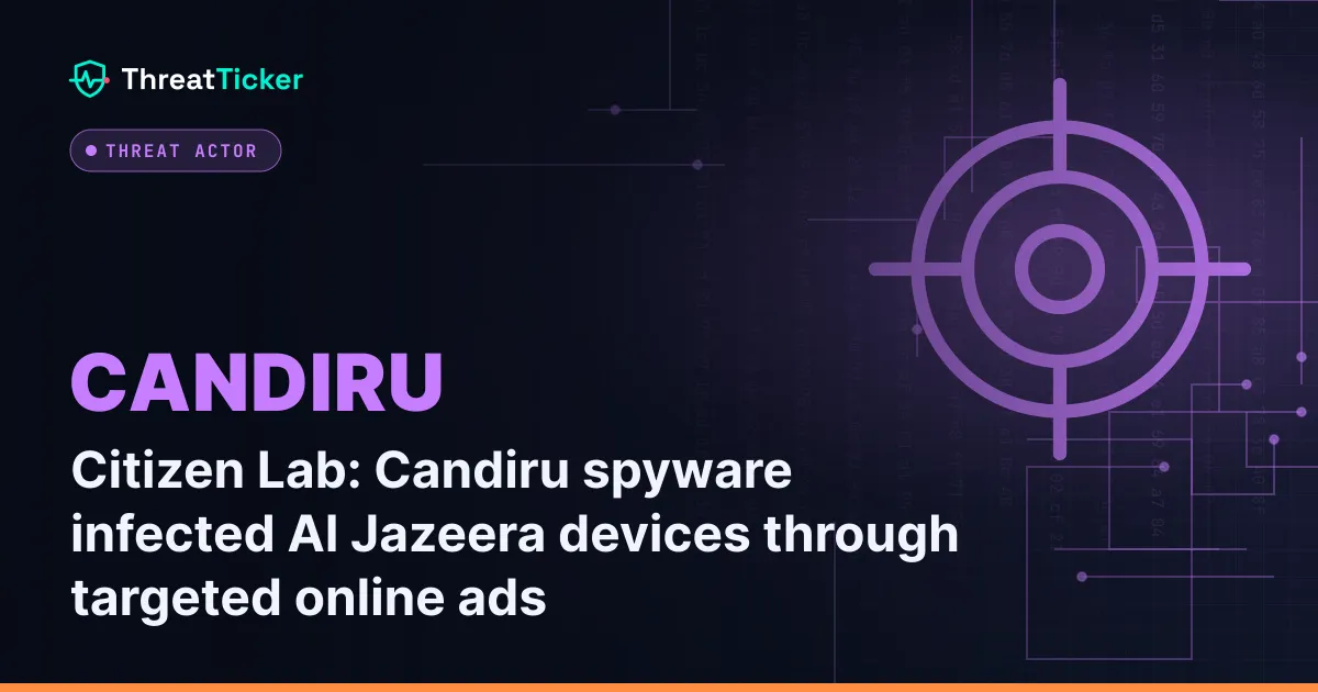 Citizen Lab: Candiru spyware infected Al Jazeera devices through targeted online ads