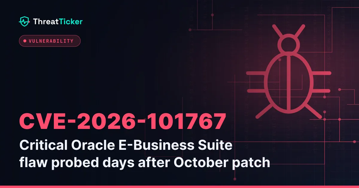 Critical Oracle E-Business Suite flaw probed days after October patch