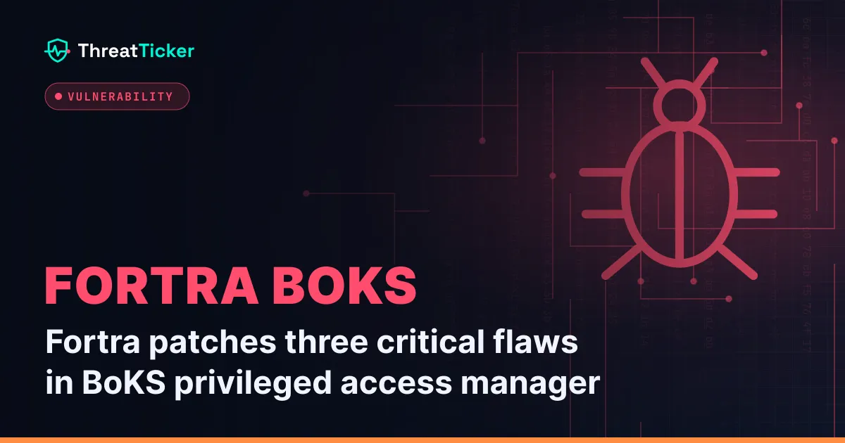 Fortra patches three critical flaws in BoKS privileged access manager