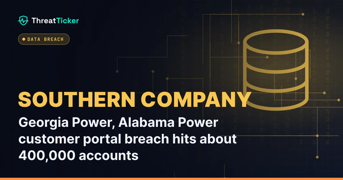 Georgia Power, Alabama Power customer portal breach hits about 400,000 accounts