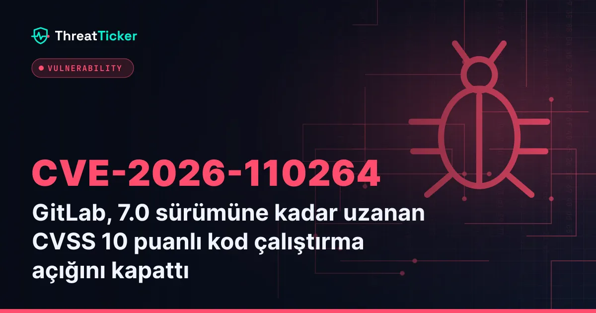 GitLab, 7.0 sürümüne kadar uzanan CVSS 10 puanlı kod çalıştırma açığını kapattı