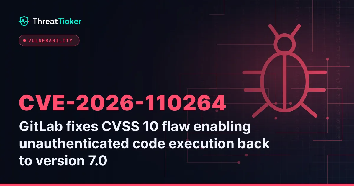 GitLab fixes CVSS 10 flaw enabling unauthenticated code execution back to version 7.0