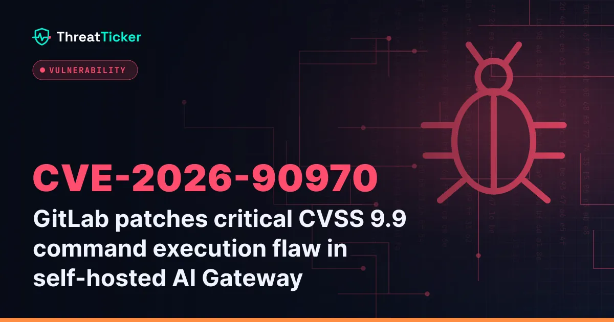 GitLab patches critical CVSS 9.9 command execution flaw in self-hosted AI Gateway