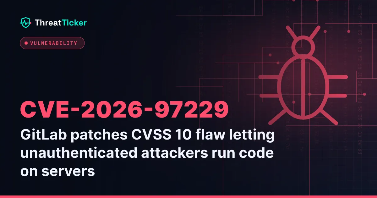 GitLab patches CVSS 10 flaw letting unauthenticated attackers run code on servers