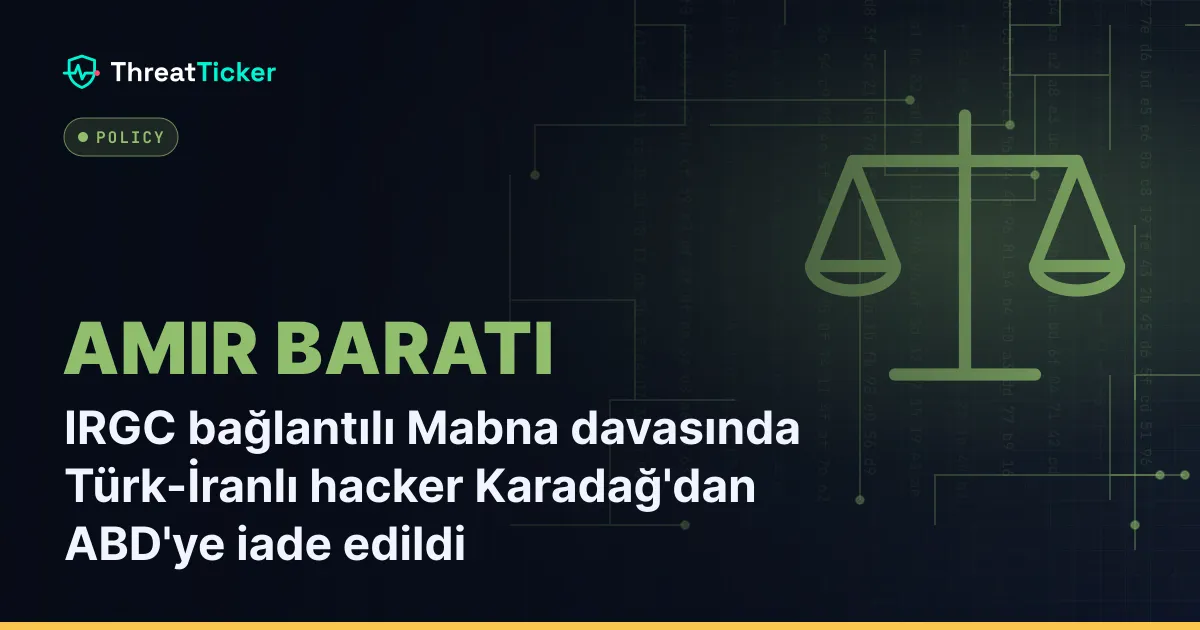 IRGC bağlantılı Mabna davasında Türk-İranlı hacker Karadağ'dan ABD'ye iade edildi