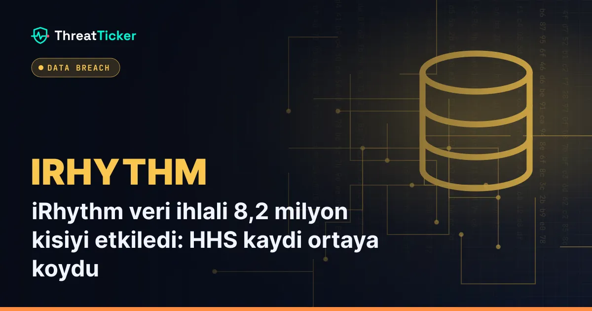 iRhythm veri ihlali 8,2 milyon kisiyi etkiledi: HHS kaydi ortaya koydu