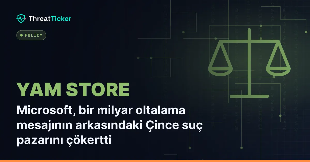 Microsoft, bir milyar oltalama mesajının arkasındaki Çince suç pazarını çökertti
