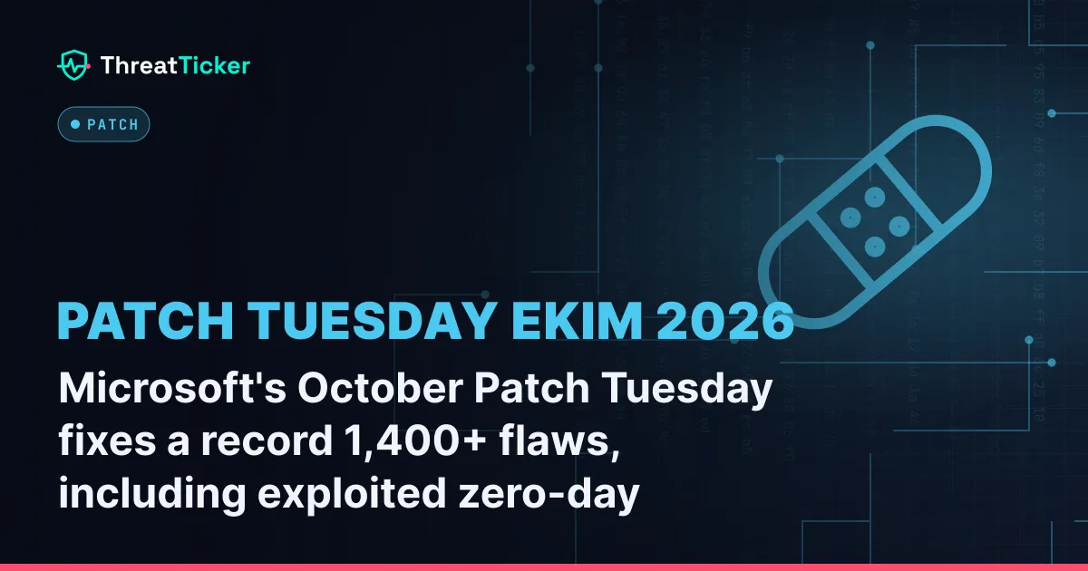 Microsoft's October Patch Tuesday fixes a record 1,400+ flaws, including exploited zero-day