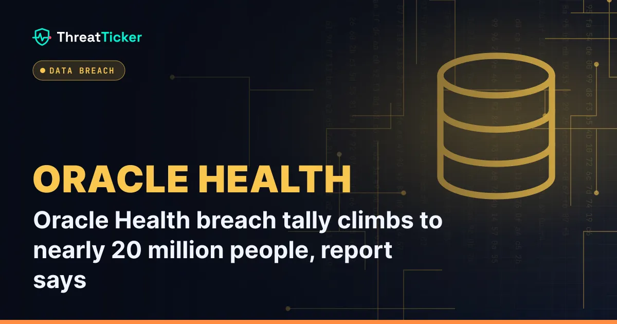 Oracle Health breach tally climbs to nearly 20 million people, report says