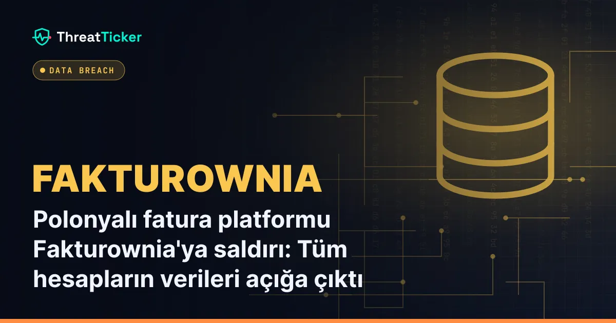 Polonyalı fatura platformu Fakturownia'ya saldırı: Tüm hesapların verileri açığa çıktı