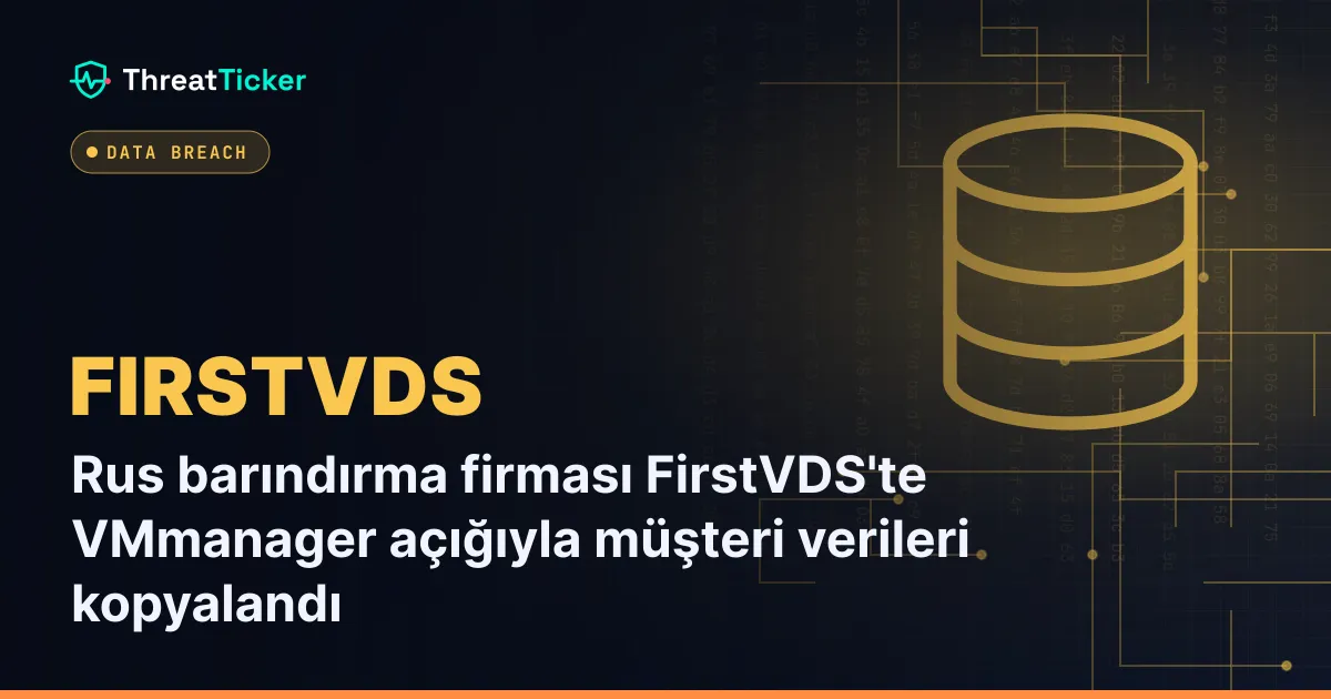 Rus barındırma firması FirstVDS'te VMmanager açığıyla müşteri verileri kopyalandı
