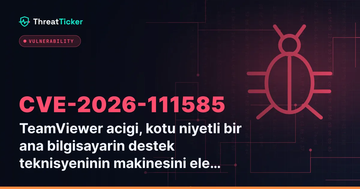 TeamViewer acigi, kotu niyetli bir ana bilgisayarin destek teknisyeninin makinesini ele gecirmesine imkan verebiliyor