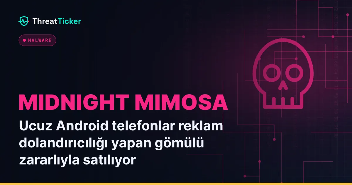 Ucuz Android telefonlar reklam dolandırıcılığı yapan gömülü zararlıyla satılıyor