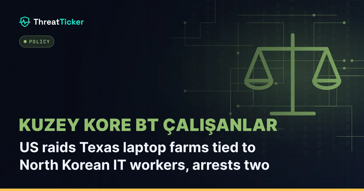 US raids Texas laptop farms tied to North Korean IT workers, arrests two