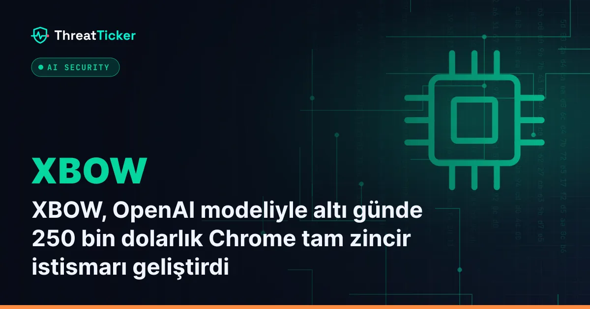 XBOW, OpenAI modeliyle altı günde 250 bin dolarlık Chrome tam zincir istismarı geliştirdi